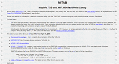 Desktop Screenshot of mitab.maptools.org